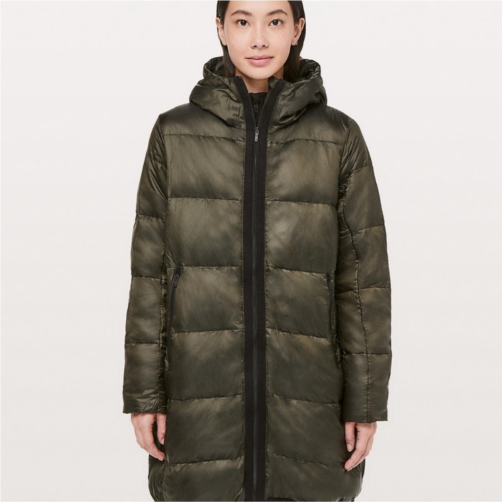 Lululemon Out in the Elements 3 in 1 goose down parka. Size 6. - Picture 3 of 11